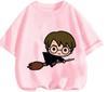 Youth Street Trend Harry Potter Tee Summer Soft Casual Round Neck Short Sleeve Children Clothing