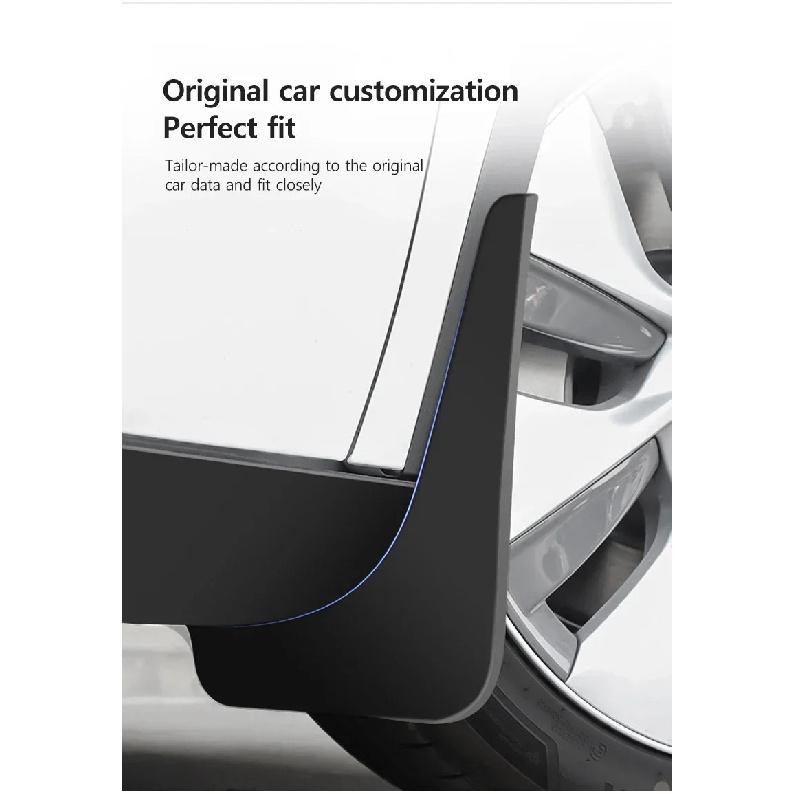 Automotive Tire Mudguard Waterproof Splash Proof 4pcs Accessories For Mazda 3 2011-2015 2012 2013 2014