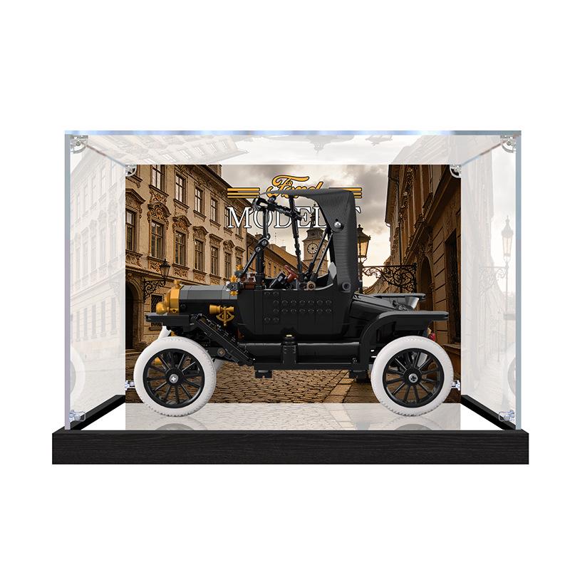 Compatible LEGO 11376 Ford T1 Vintage Car ICONS Display Case Acrylic Box
