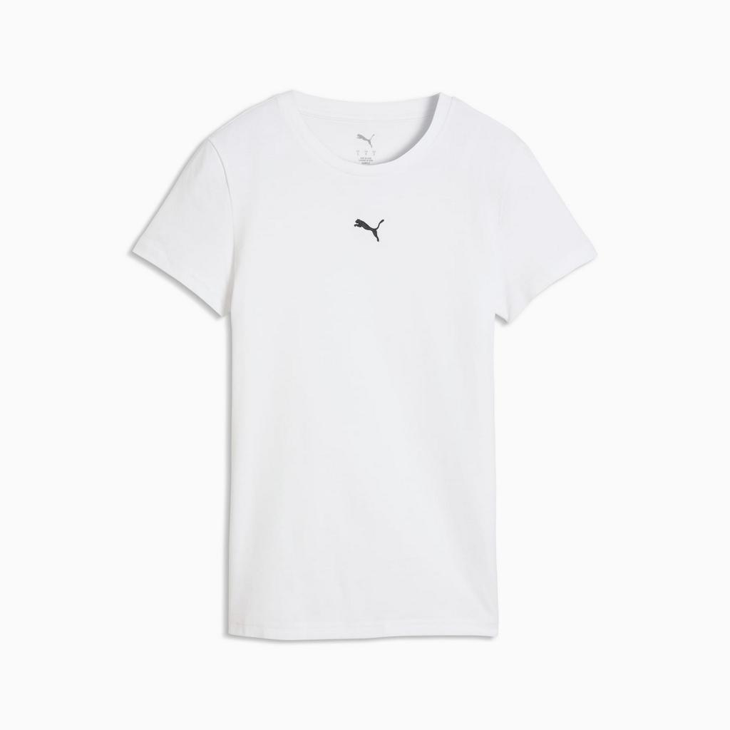 Puma Ess Centerde Cat Logo Women' T-shirt White 69291602 R