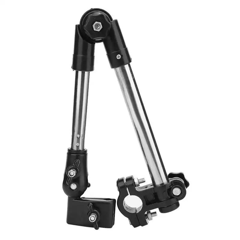 Folding Bicycle Umbrella Stand Electric Car Thickened Umbrella Support Adjustable Baby Stroller Umbrella Holder Accessories