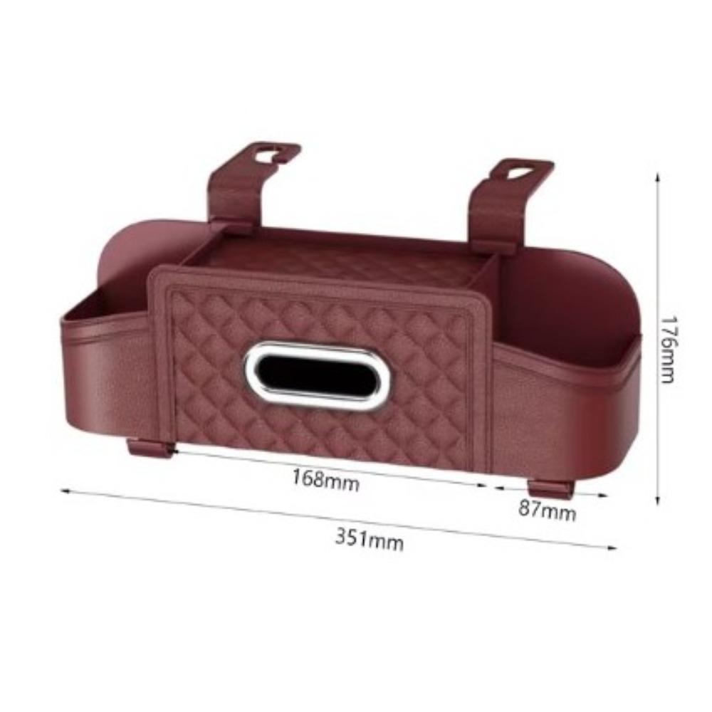with Hook Car Backseat Storage Box Multifunctional Auto Backseat Tissue Holder  Car Organizer