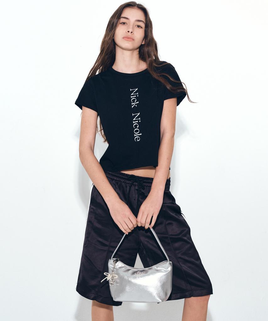 Nick&Nicole Nicole Mini Hobo Bag_Silver