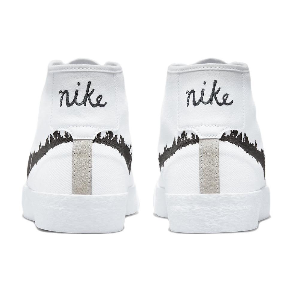 New Nike Sb Blazer Court Mid Prm White Black DM8553-100