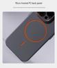 Magnetic Thin Ring iPhone 15/16 Pro Max Color Block Lens Frame Case - Skin-Friendly Protective Design