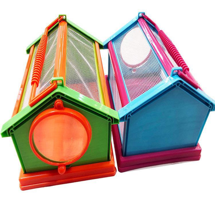 Children's Two-Way Insect Observation Box and Magnifier Toy