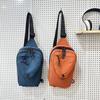 New Casual Unisex Chest Bag Multi-Layer Outdoor Travel Multi-Functional Single-Shoulder Small Phone Bag