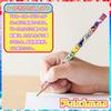 Showa Note Pokemon Writing Pencil 1 Red Pencil Pencil, B, (420729001)