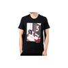 adidas T Shirts Men's Black Crew Neck Moderate Straight Fit EJ7064