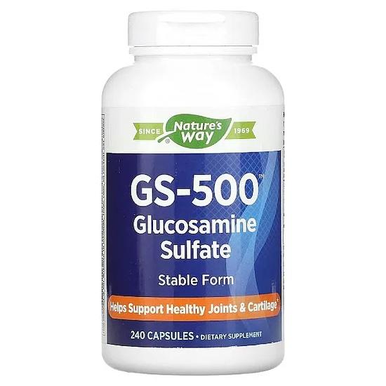Nature's Way- GS-500 Glucosamine Sulfate, 240 Capsules