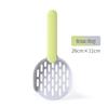 Large Thickened Cat Litter Scoop with Fine Holes - Durable Poop Scooping Tool for Pet Cleaning