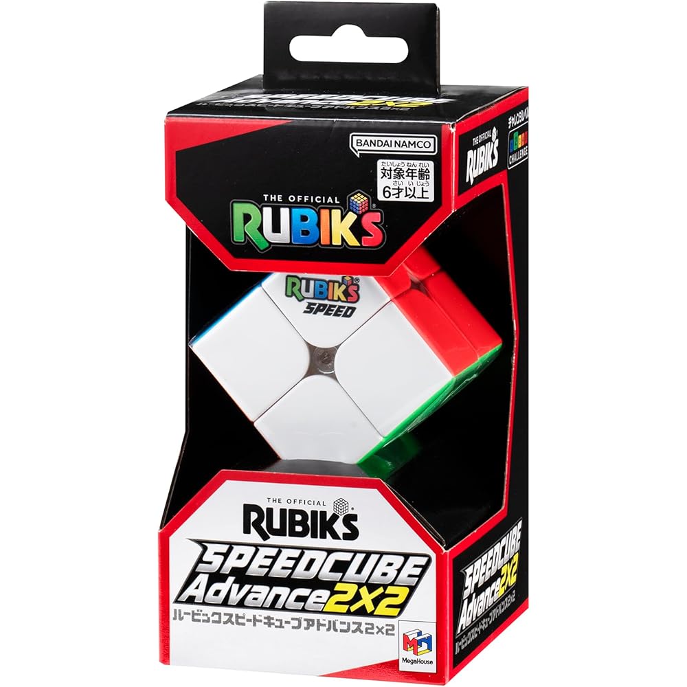 MegaHouse Rubik s Speed Cube Advance 2x2 Puzzle Game Toy for Brain Training and Fun