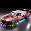 Racing building block toys, racing model building blocks 1:14 DIY sports car building block puzzles, children's gifts