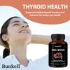 Organic Irish Moss Supplement, With Bladderwrack, Burdock, 120 Capsules Per Bottle