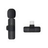 Wireless Lavalier Microphone K1K9: Noise-Reducing, Mini Universal Mic for Outdoor Video Recording