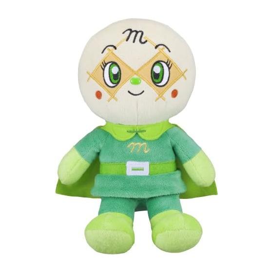 SEGA FAVE Anpanman Fluffy Smile Plush S Plus Melonpanna-chan