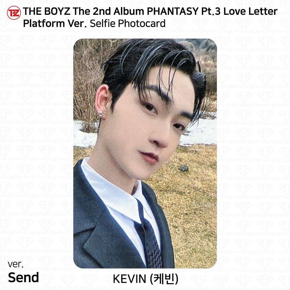 THE BOYZ Phantasy Pt.3 Love Letter Platform Ver QR Selfie Official Photocard