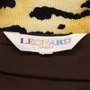 LEONARD SPORT Corduroy Zip Best Brown Women Used