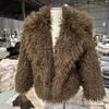 Imitation Short Beach Wool Women Fox Fur Coat New Autumn Winter Warm Fur Coat Faux Temperament Elegance Women for Coat