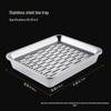Yipan Japanese Style Stainless Steel Tea Tray