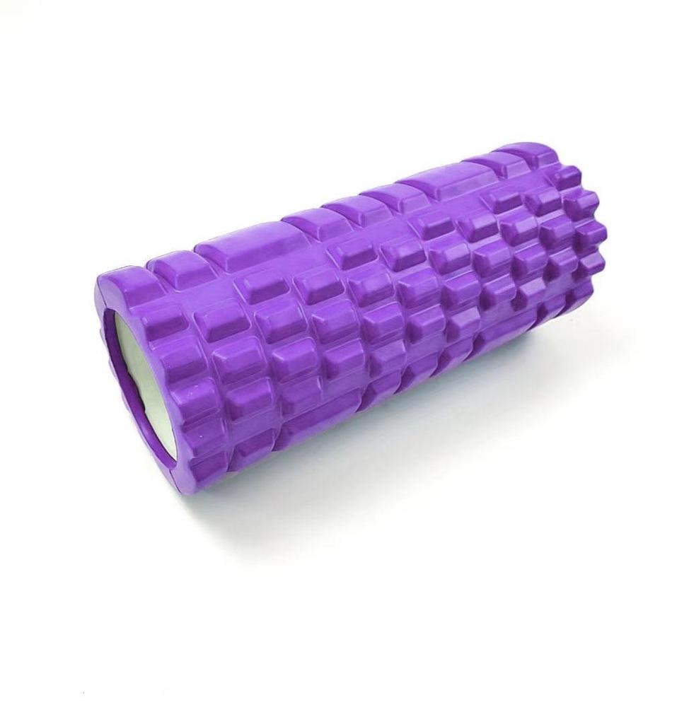 33CM Hollow EVA Foam Roller - Muscle Relaxation, Yoga, Leg Massage, Pilates Wolf Tooth Design