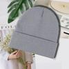 Winter Warm Skull Cap Soft Beanie Hat Thick Breathable Waterproof 100% Acrylic Watch Cap for Skiing Travel Cycling Outdoor Use