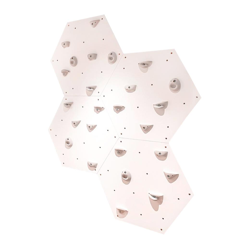 Climbing Wall Cube 4 White - Holds White