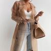Autumn 2022 Solid Color Lantern Sleeve Women's Jacket: Casual & Versatile