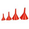 4Pcs Plastic Funnel Set Universal Car Motorcycle Oil Gasoline Fuel Funnel Oil Change Refueling Tool Oil Funnels Filling Tool Mass Air Flow 3