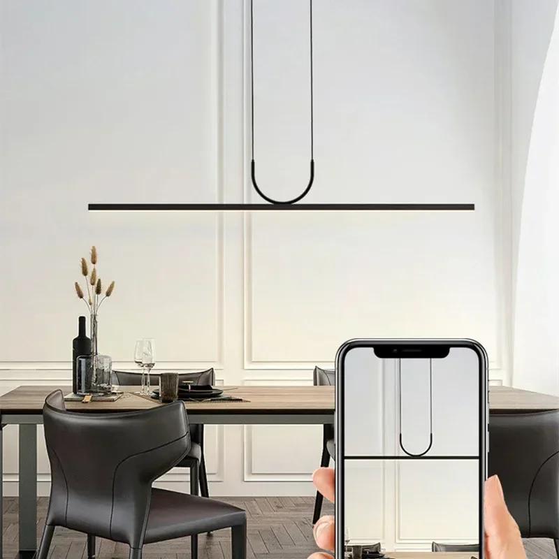 Modern design restaurant LED ceiling chandelier dining table kitchen chandelier Nordic home decoration hanging lighting fixtures