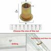 Rivet Nut Nut Set For Rivet Nut Tool Hand Rivet Nut Head Hand Riveter Tip