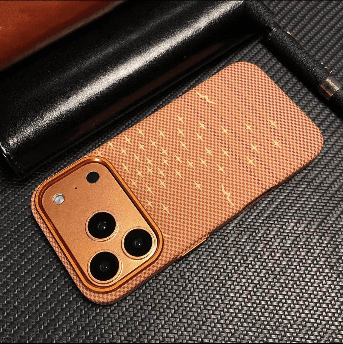 

Kevlar Magnetic iPhone 17 Pro Max Case: Advanced Drop Protection & Lightweight Design iPhone 15 Pro