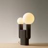 Bedroom Bedside Lamp Creative Designer Nordic Homestay Model Room Gray Modern Minimalist Living Room Double-Headed Table Lamp