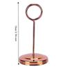 Stainless Steel Table Card Holder Fade Resistant Stable Picture Holder Table Number Holder  Hotel