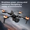 Brand New A28 PRO Drone 8K Brushless Motor Obstacle Avoidance With Screen Remote Control Foldable  Remote Control Quadcopter Toy