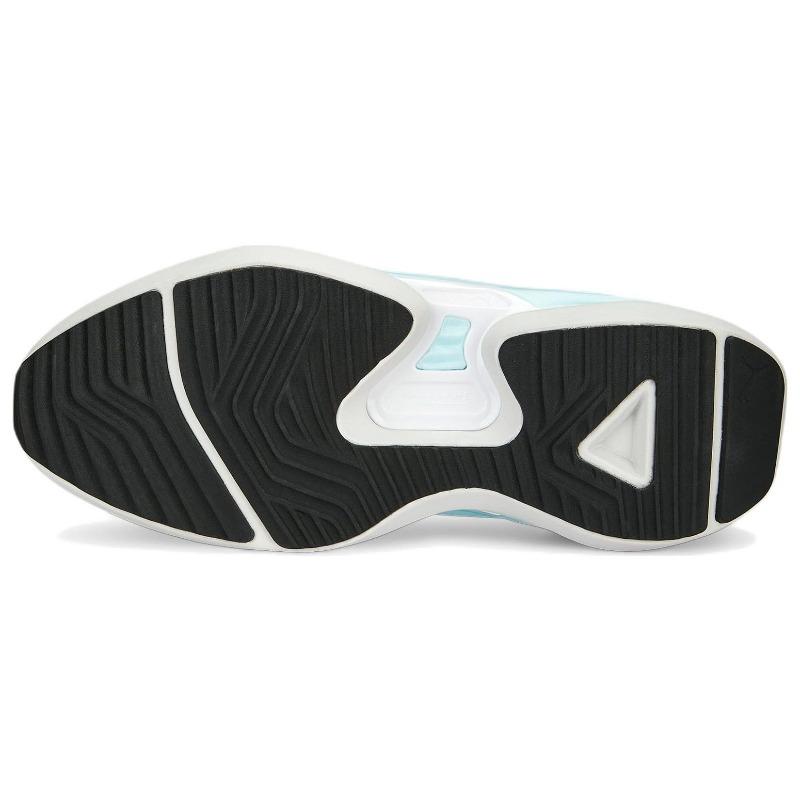 Puma Valiant Nitro Unnatural Unisex Low Top Running Shoes White Grey Blue 386718-01