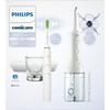 Brosse à dents électrique et jet dentaire - PHILIPS - HX3886/41 - DiamondClean 9000 - Power Flosser - blanc
