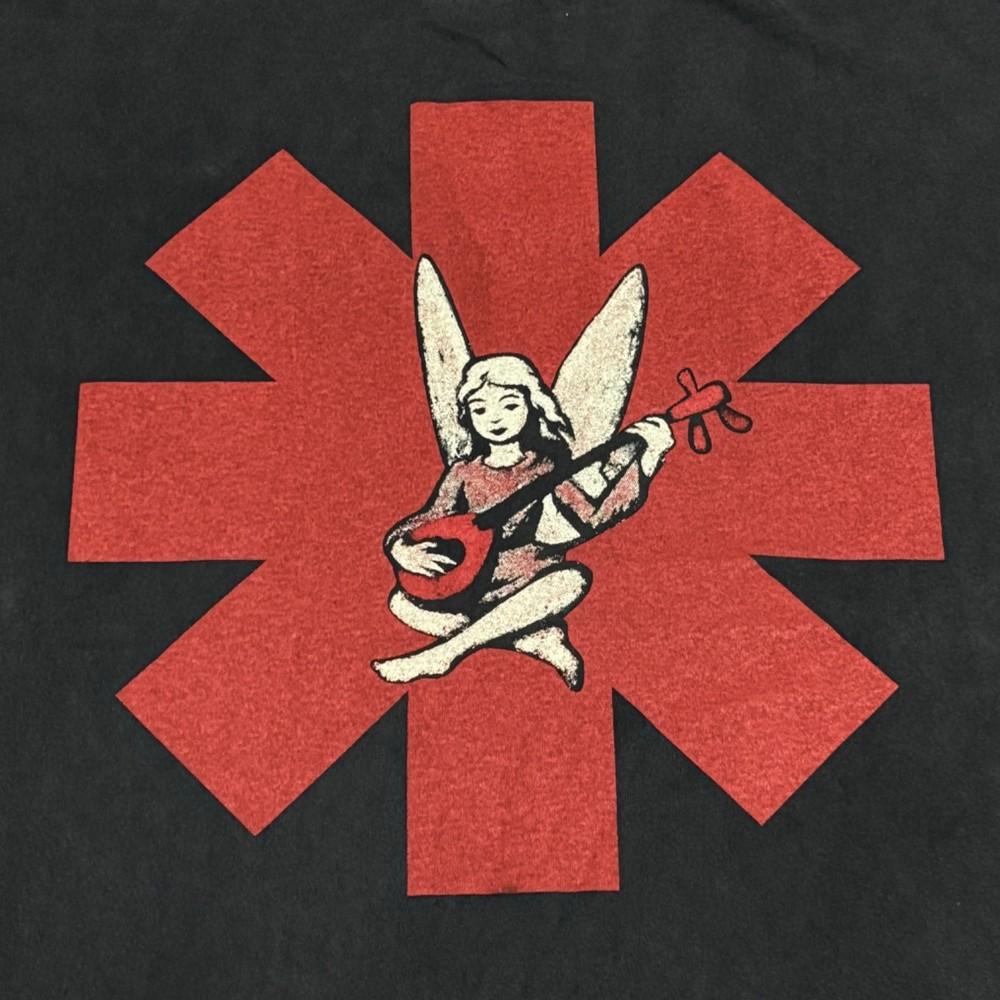 

Винтажная футболка 1996 года Red Hot Chili Peppers эпохи One Hot Minute, ВИНТАЖНЫЙ РЕПРИНТ M