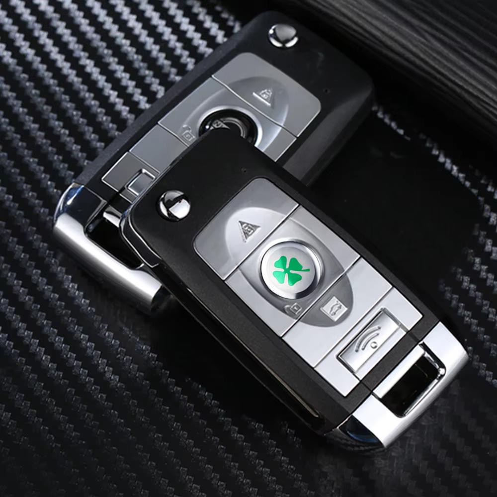 5pcs 11mm 14mm 15mm 15color For Alfa Romeo Stickers Mito 159 147 156 Giulietta Giulia F1 Stelvio Volante GT Car Key Emblem