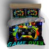 Controller splash design. Bedding Duvet cover sets Duvet covers Pillowcases gifts (1 * Duvet Cover 2 * Pillowcases, without duvet insert)