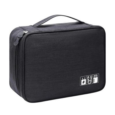 Frank Guerardo Gadget Travel Velké pouzdro na gadgety pro podnikání Mobilní PC Pouzdro na kabely, Pouzdro, Kapacita, Vodoodpudivé, Cestování, Výlety, Myš, Kabely,