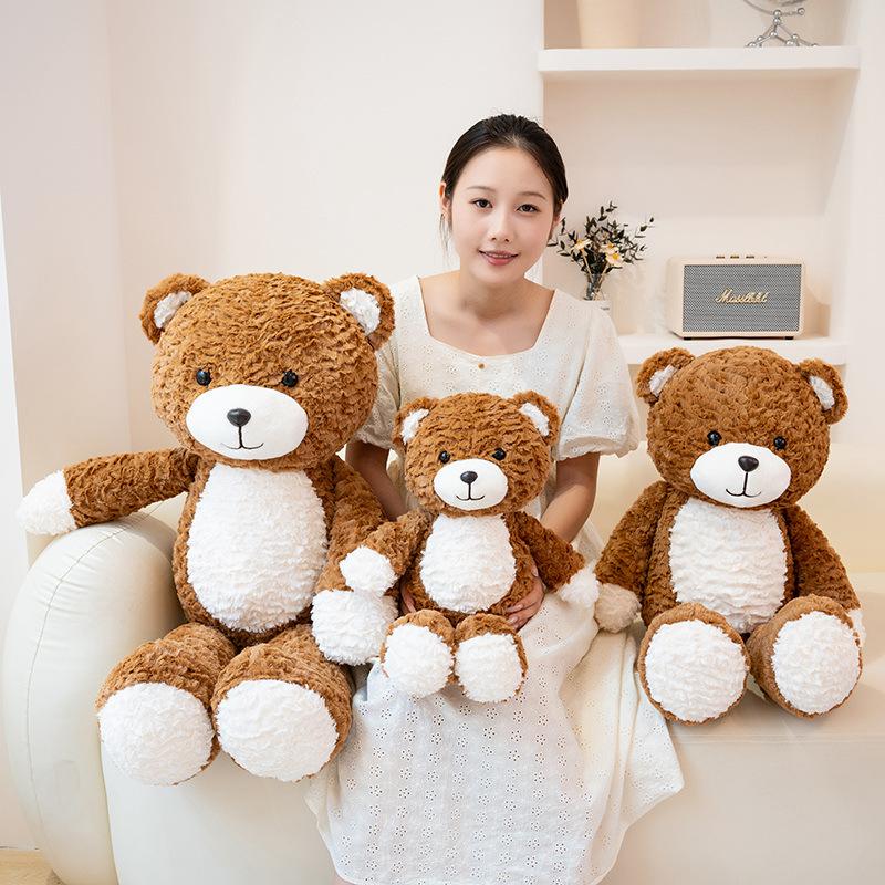 Cute Cute Bear Hug Bear Doll Plush Toy Teddy Bear Doll Girl Rag Doll Birthday Gift