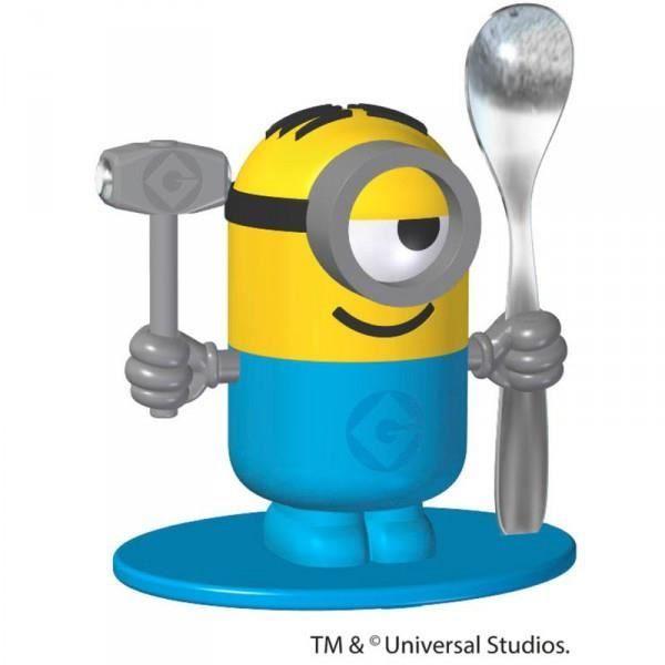 Coquetier - WMF - Minions - Plastique haute qualité - Cuillère en inox 18/10 - Compatible lave-vaisselle