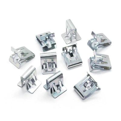Metal Fastener Clips General Use Door Sill Iron Buckle Dashboard Side Panel Audio Clips Car Retainer Moulding Trim Accessories