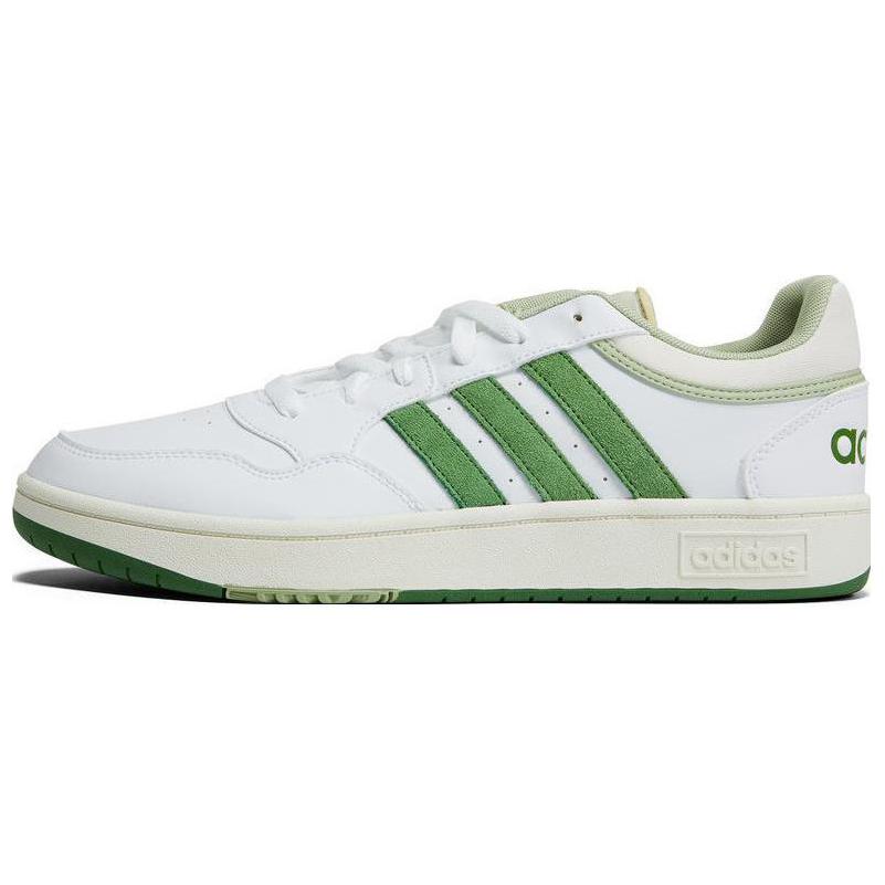 Adidas Hoops 3.0  White Green  GX9773 38