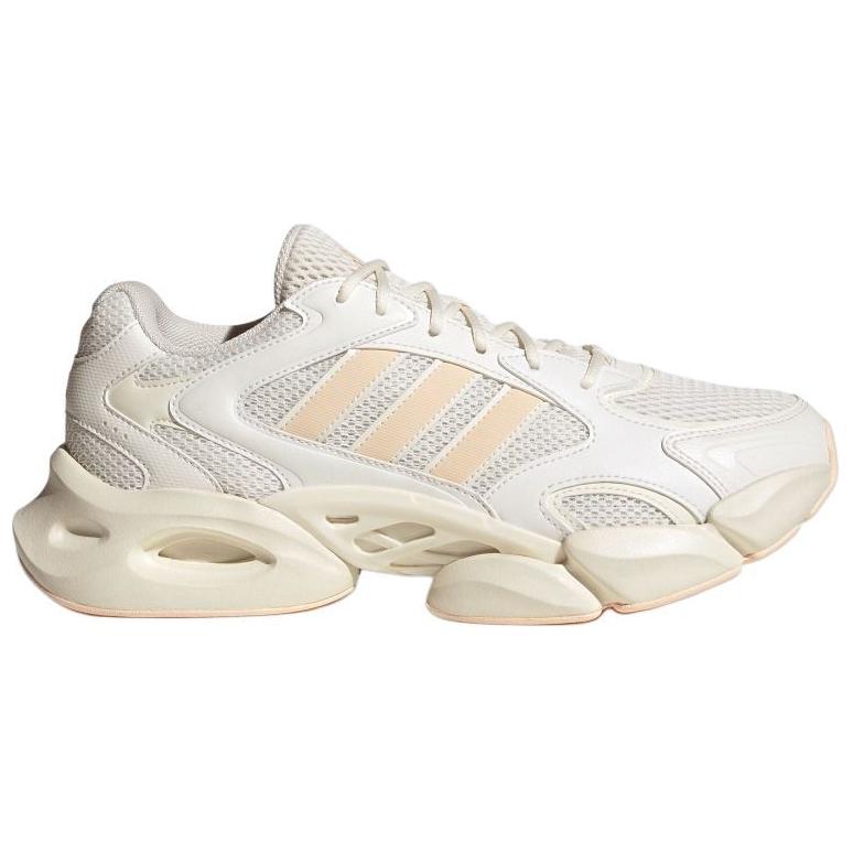 Adidas Megastride Comfortable Versatile Shock Absorbing Non-Slip Low-Top Casual Running Shoes Unisex Sneaker White JR6332