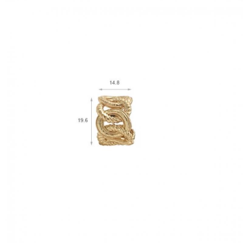 Tani By mineTani Kate Rope Hoop Earring Ms1e103k
