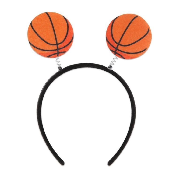 Basketball Championship Hairhoop Sporty Hairband with Nonwoven Fabric Design For Sports and Basketball Enthusiasts