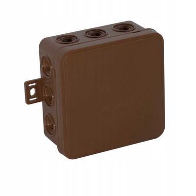 V6 Flexible Box N/T 85X85X41Mm Click Brown