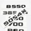 CXAFM1 Silver Black 50S4M 38S4M 40S 60S B550 850S B50 ABS Emblem for Mercedes Benz Brabus S W221 W222 W223 Car Trunk Badge Logo Sticker
